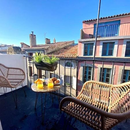Centr'Halles #3 Terrasse Vue Cathedrale, Clim! 카르카손 외부 사진